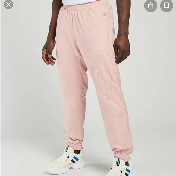 ADIDAS PINK TRACK PANT - Picture 1 of 2